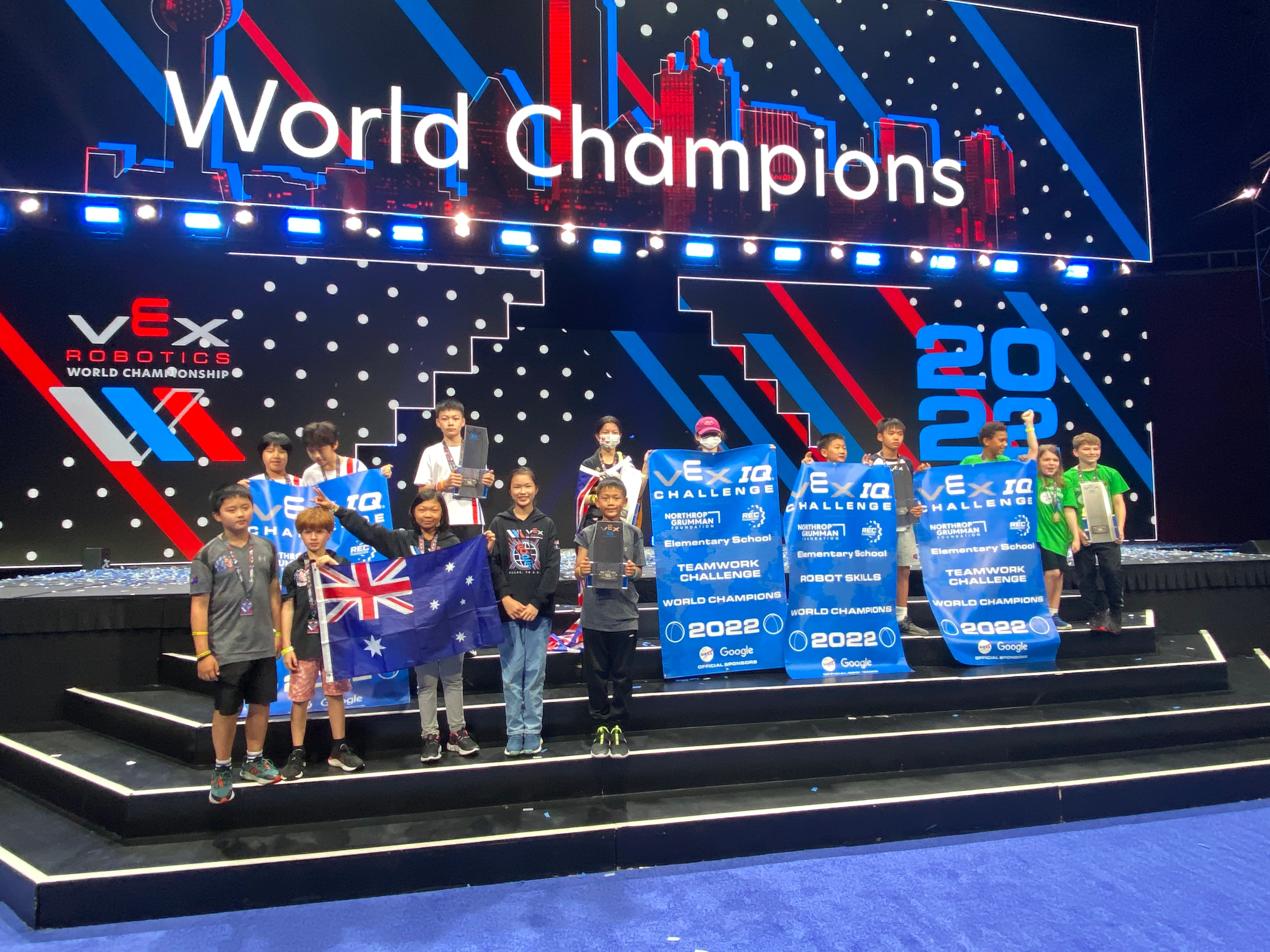 SRA teams at VEX World Championship